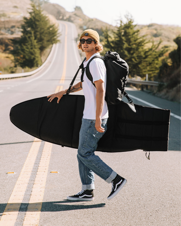 Surf Bag Single Board Short Black Out